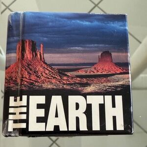 The Earth Book with Stunning Landscape Cover